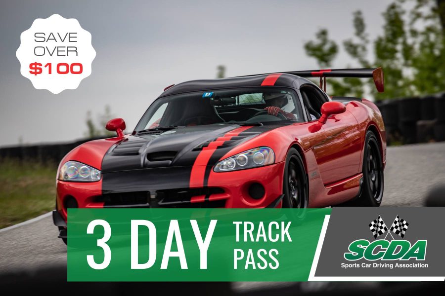 SCDA- 3 Day Track Pass