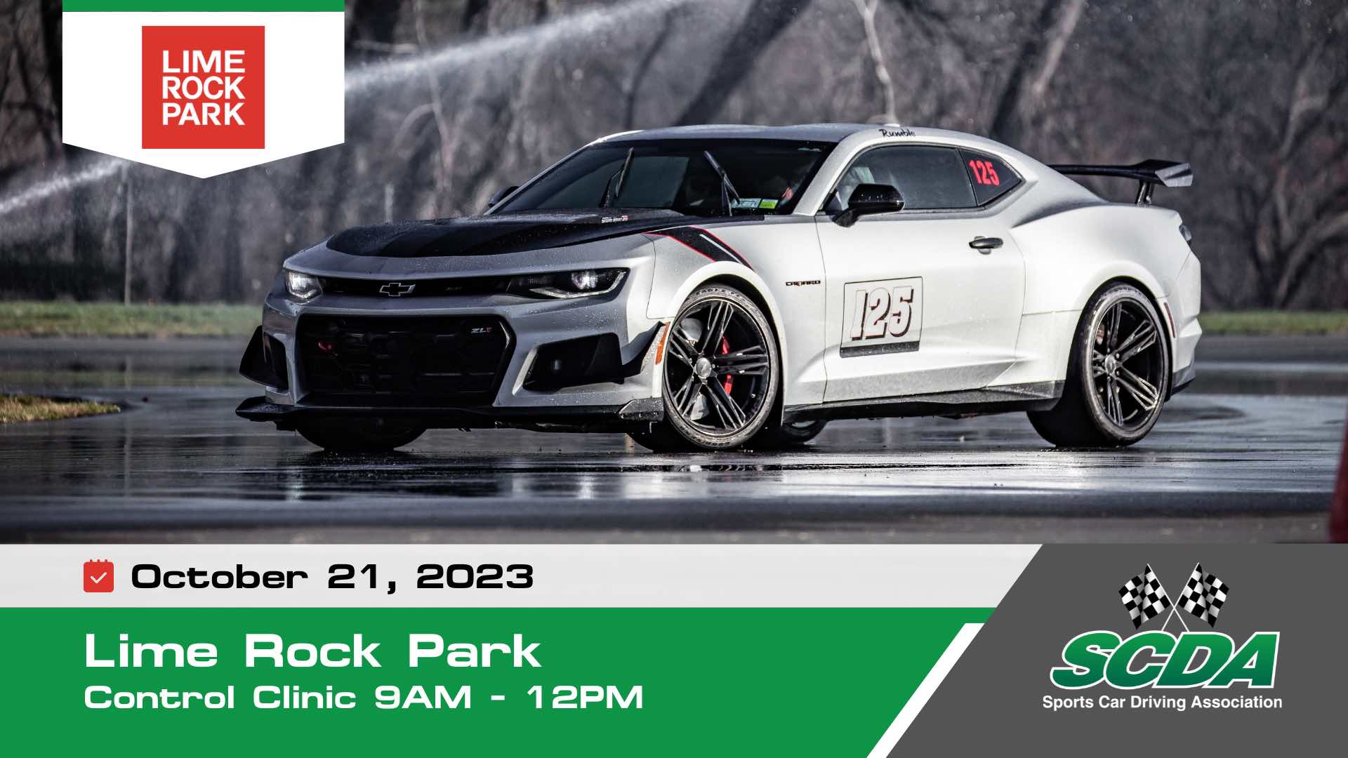 SCDA- Car Control Clinic-Lime Rock- 10/21/23