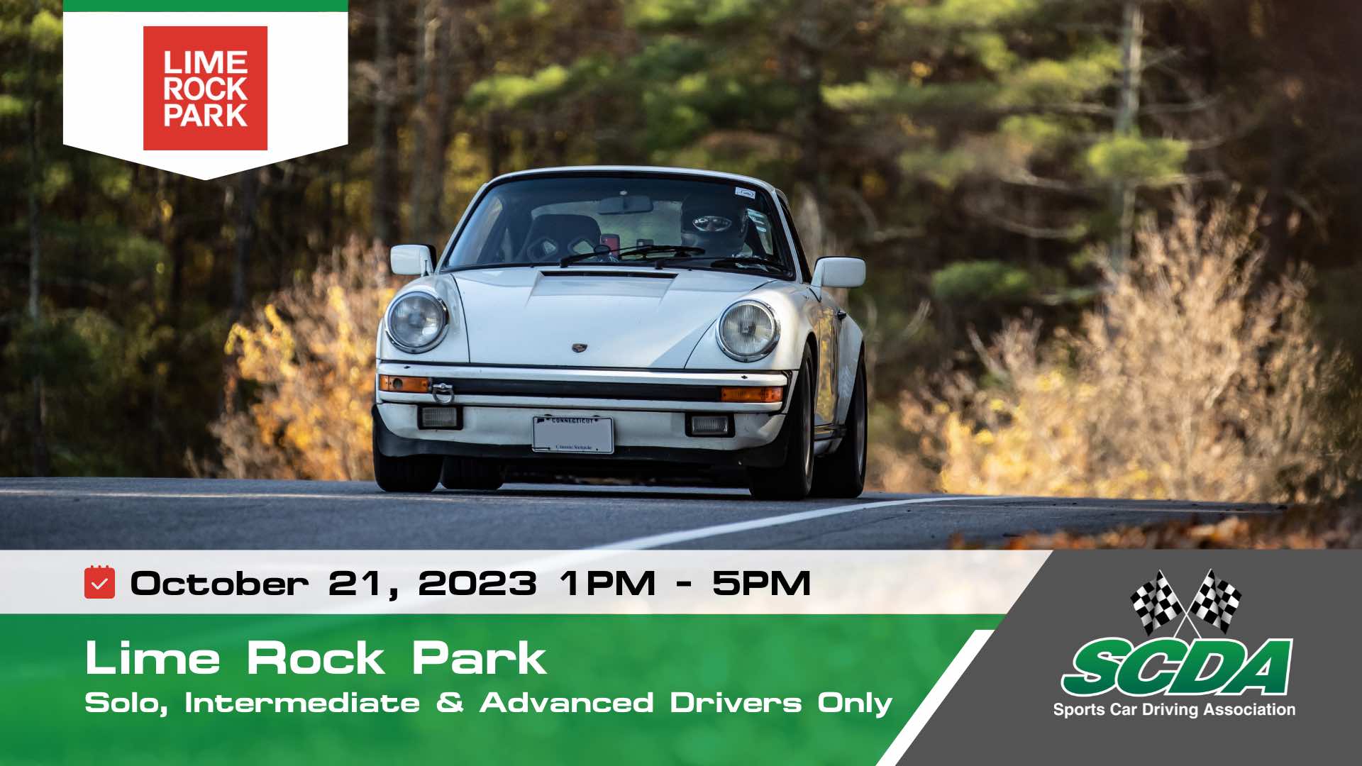 SCDA- Lime Rock Park - Track Day- Oct. 21st, 2023 1-5pm