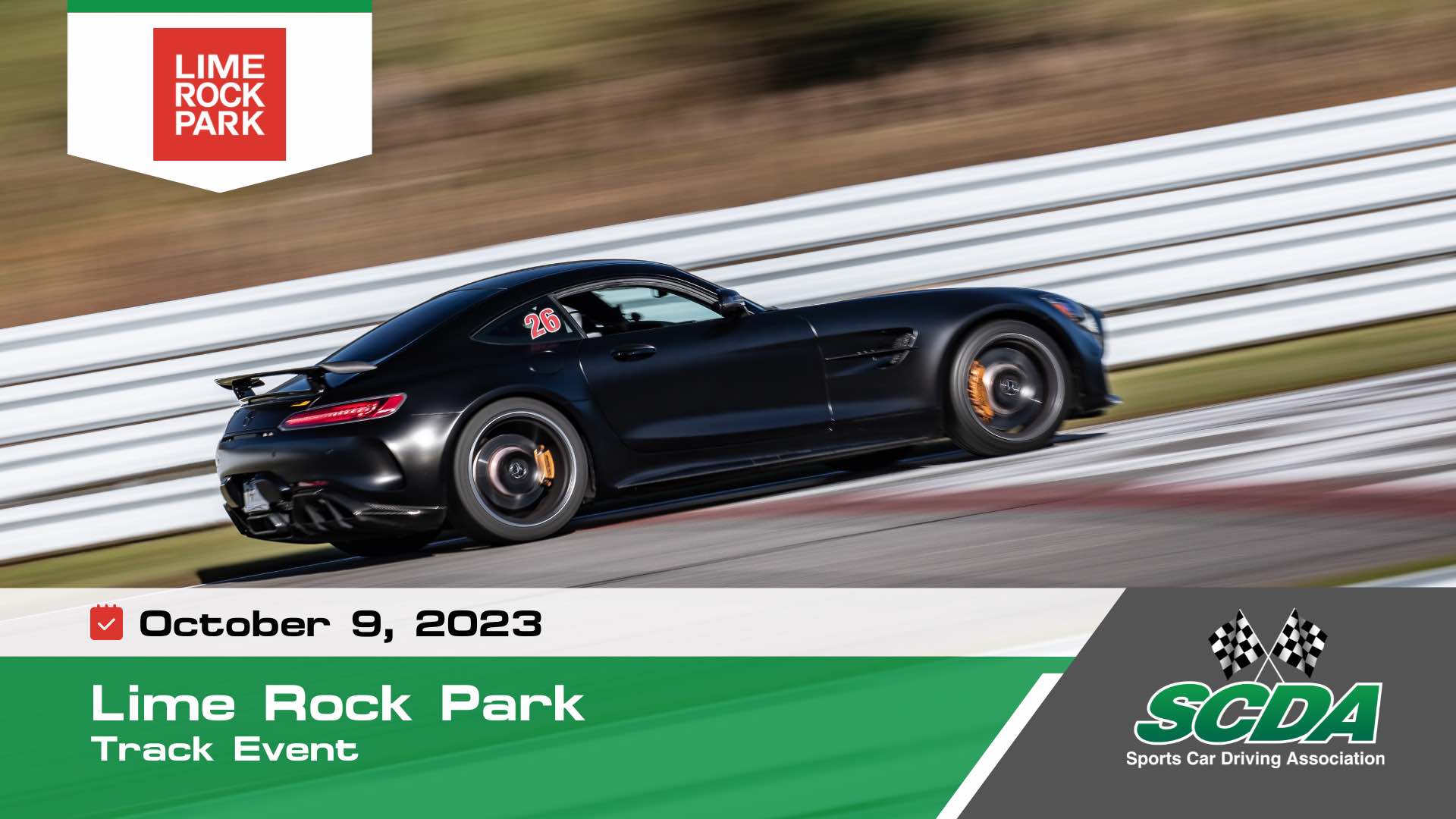 SCDA- Lime Rock Park- Track Day Event- Oct. 9th, 2023