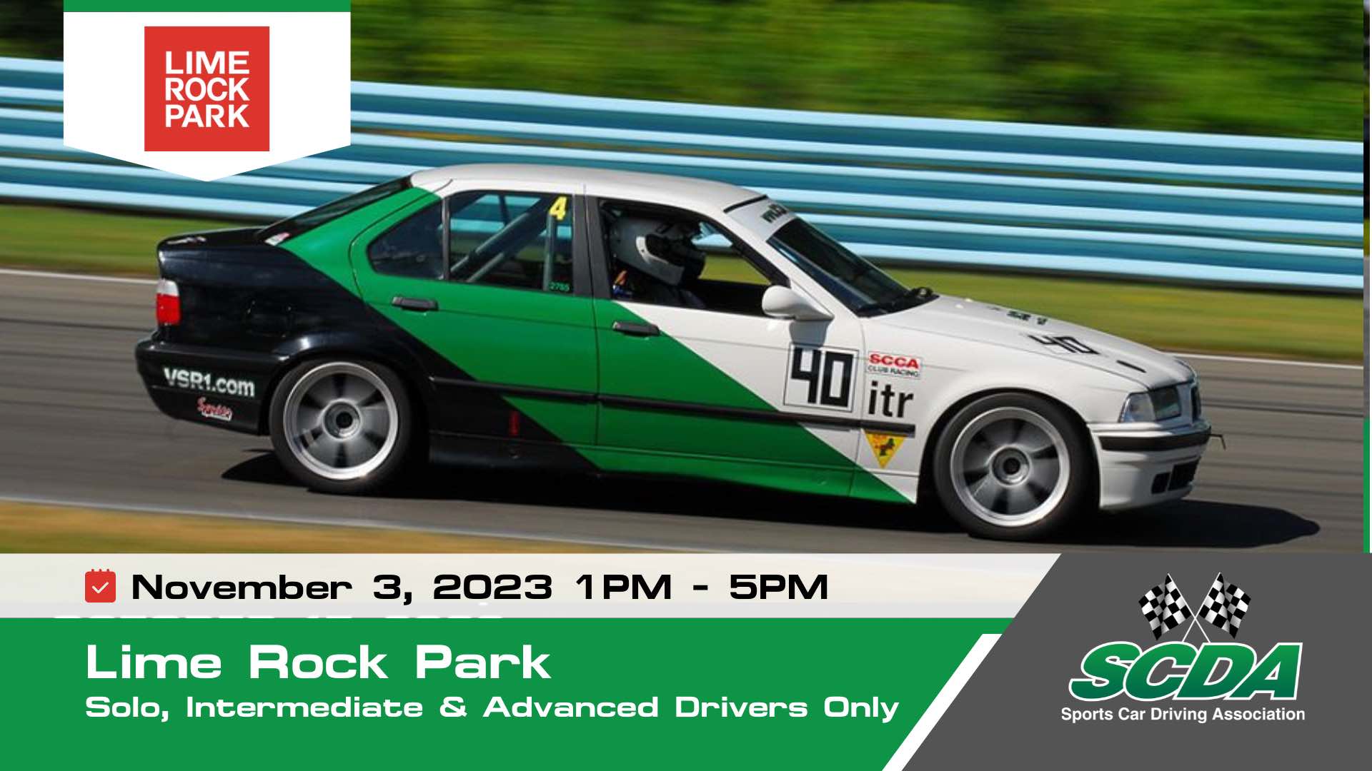 SCDA- Lime Rock Park- Ian Prout Memorial 11/3/23