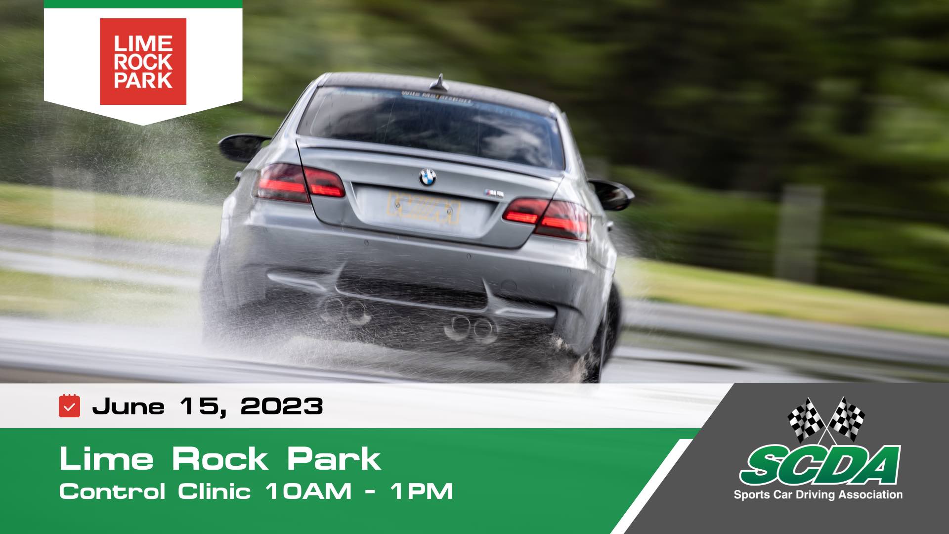 SCDA- Car Control Clinic-Lime Rock- 6/15/23