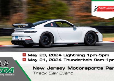 5-20:21-24 NJMP Lightning & Thunderbolt SCDA Track Day Event