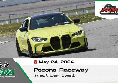 5-24-24 Pocono Raceway SCDA Track Day Event