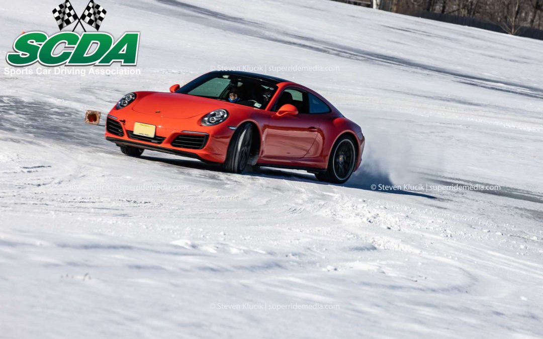 Porsche 4S SCDA Winter Car Control Clinic