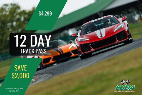 SCDA 12 Day Track Pass