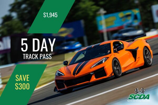 SCDA 5 Day Track Pass