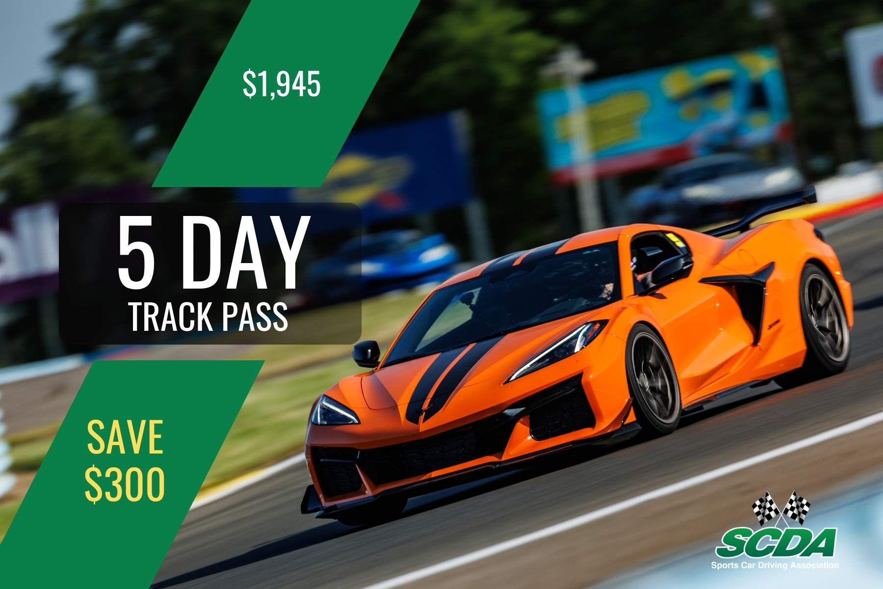 SCDA 5 Day Track Pass