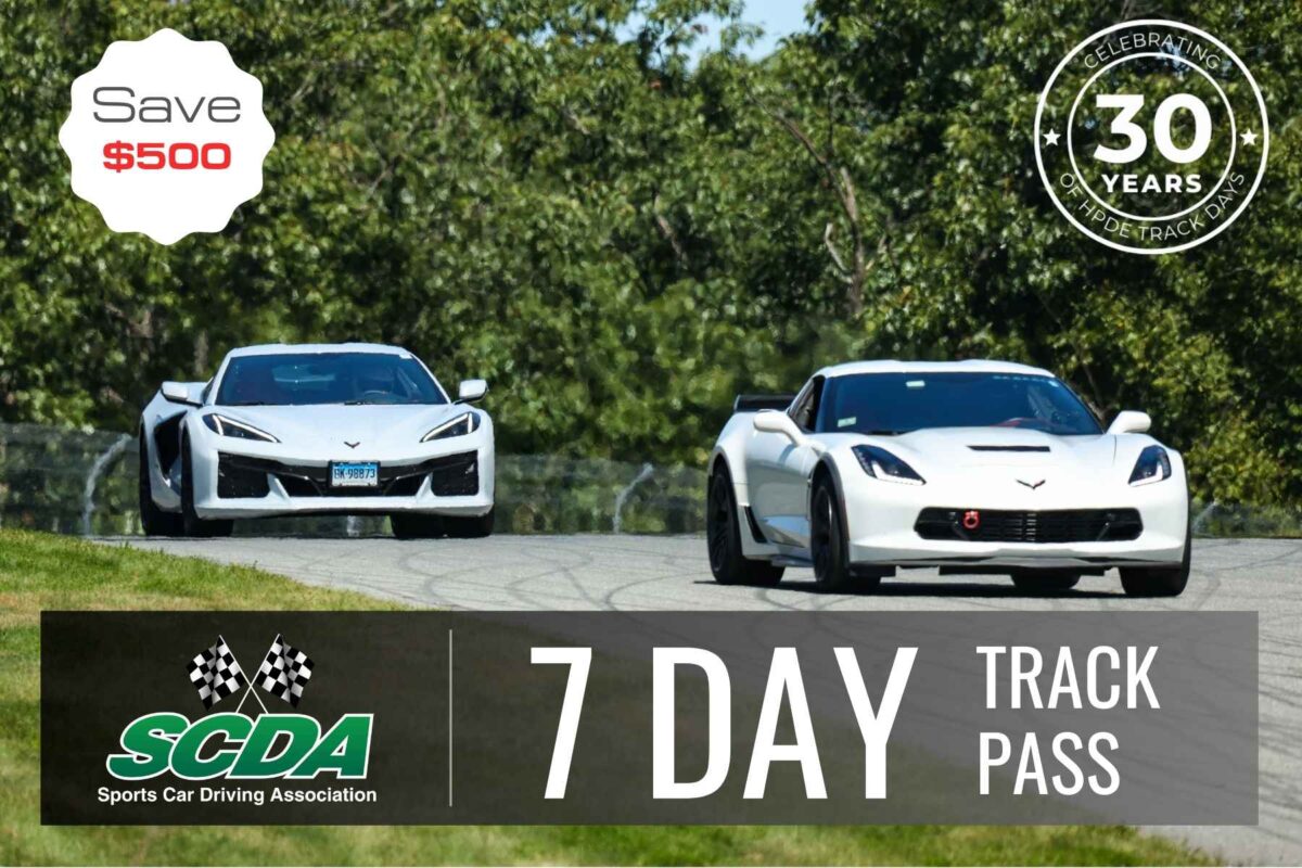 SCDA- 7 Day Track Pass- Pick any 7 event days