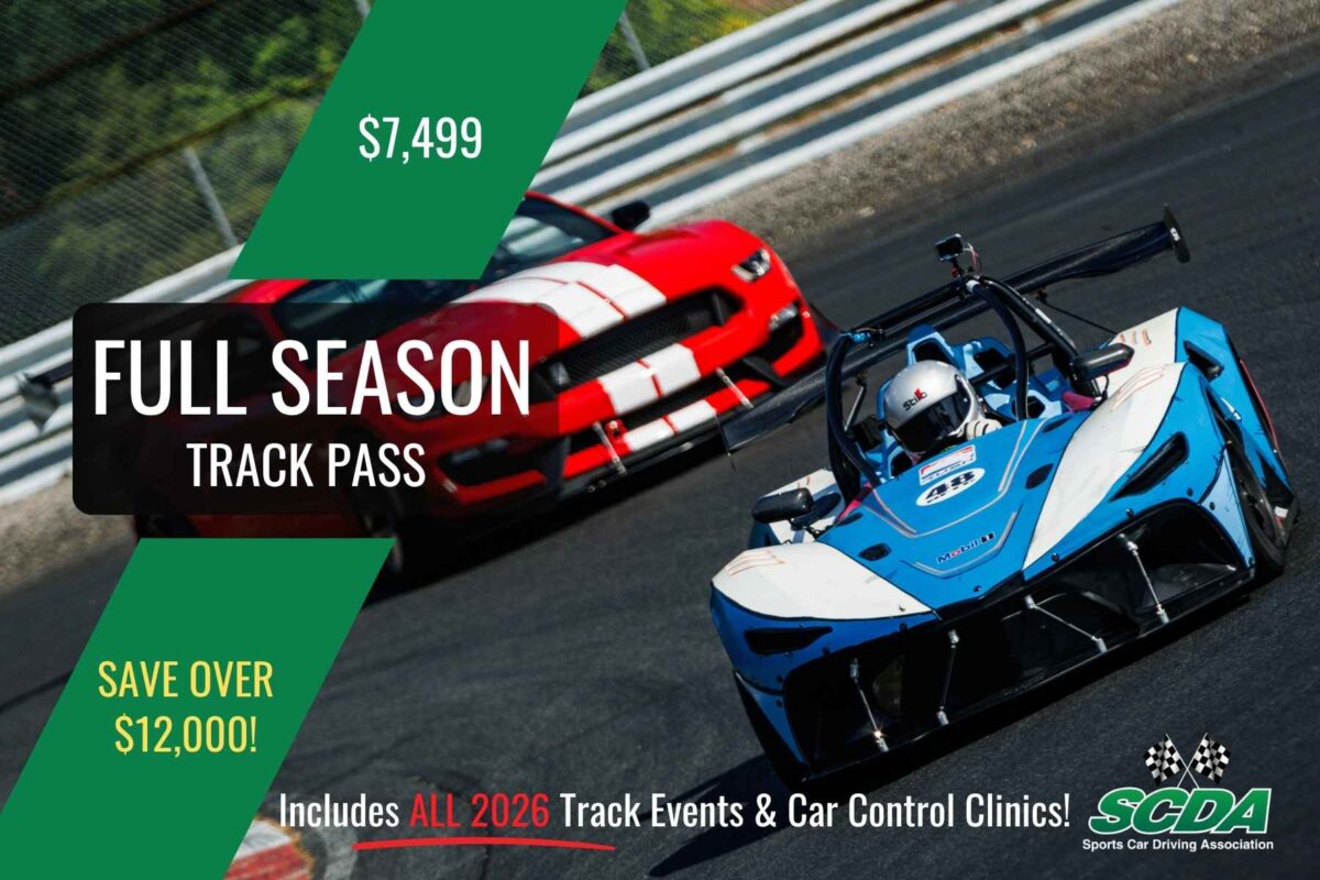 Scda 30 SCDA Full Season Track Pass | SCDA Day Track Passes