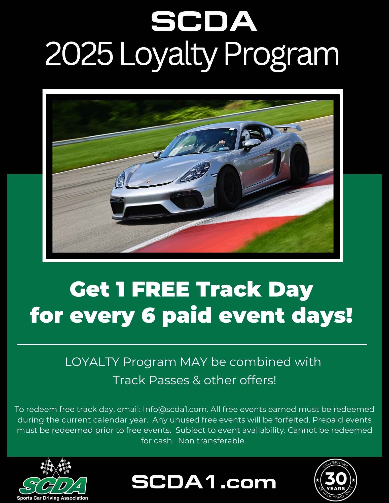 2025 SCDA Loyalty Program