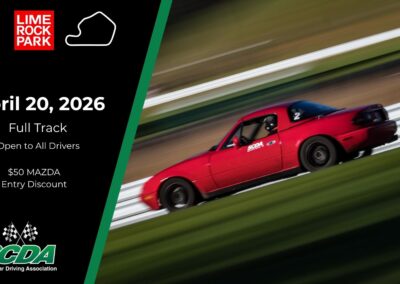 SCDA- Lime Rock Park Track Day- April 20th, 2026