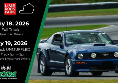 SCDA- Car Control Clinic-Lime Rock- 5/19/26