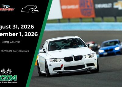 SCDA- Watkins Glen International Track Day 8/31-9/1