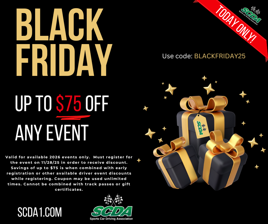 2025 SCDA Black Friday