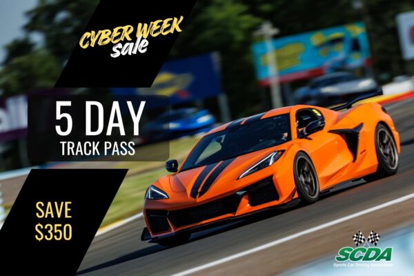 SCDA- 5 Day Track Pass- Pick any 5 event days